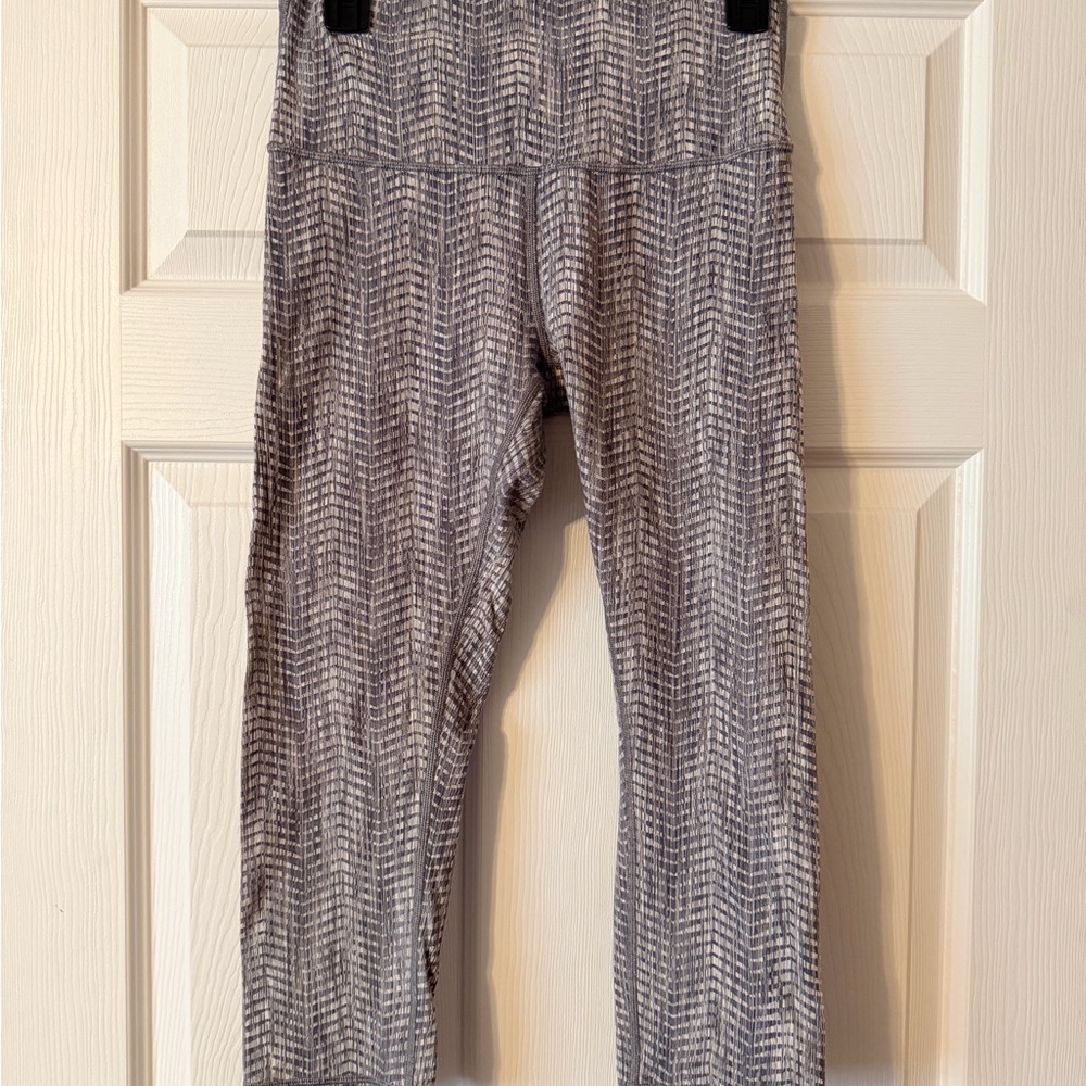 High-Waist Printed Women's Lululemon Leggings size 8